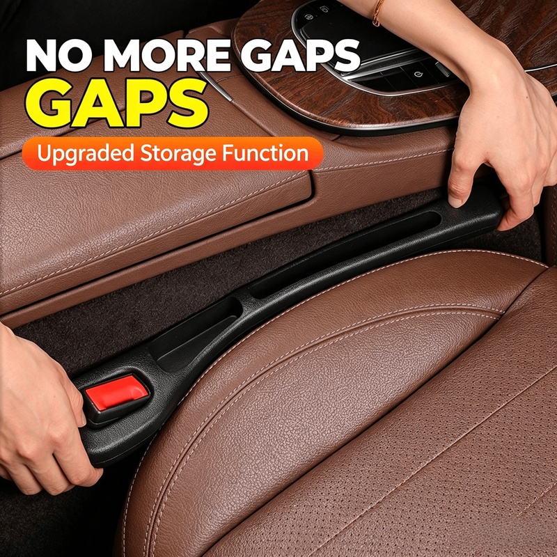 Phone Accessories For Car - Car Seat Gap Filler Leak Proof