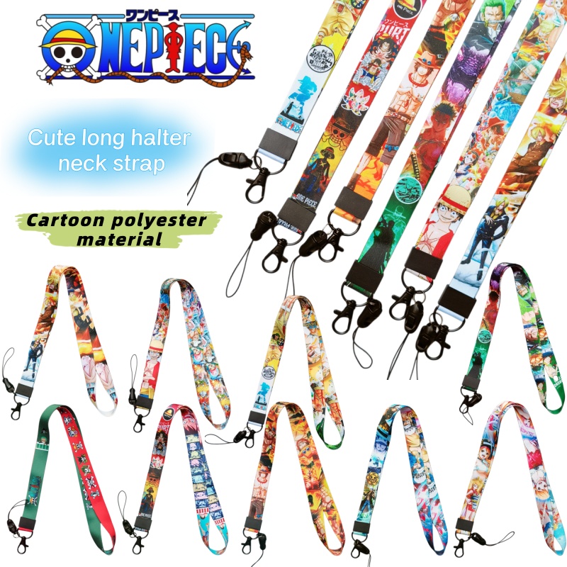 Neck Hanging Phone Holder - One Piece anime cartoon mobile phone
