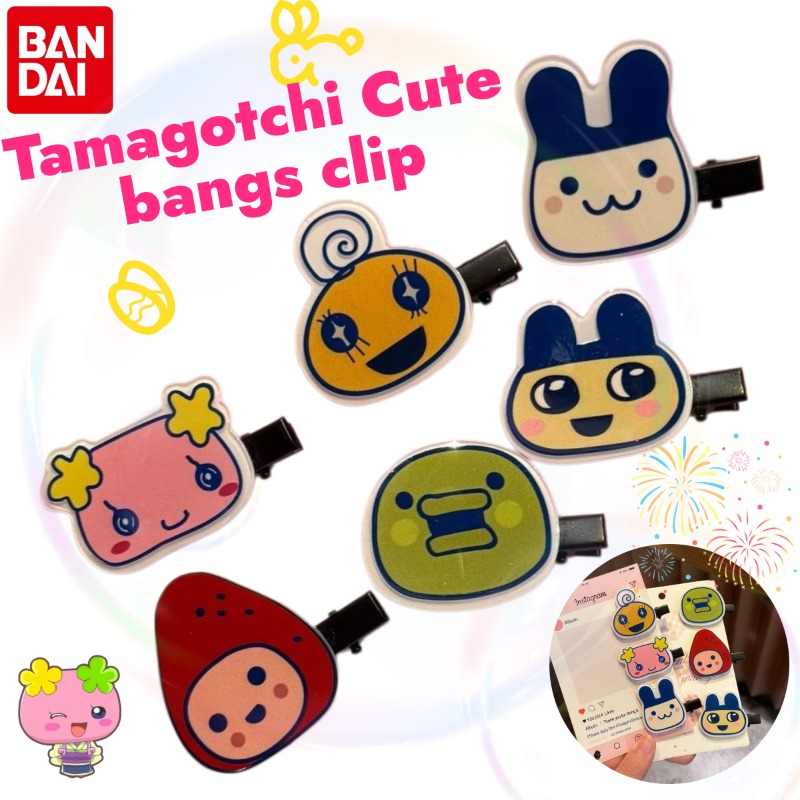 Phone Accessories Doll - 2026 New Bandai Tamagotchi Hair Clips,