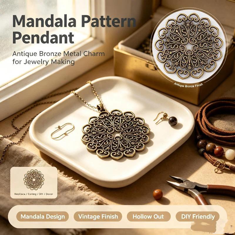 Phone Accessories Diy - 2Pcs DIY Jewelry Making Accessories Mandala