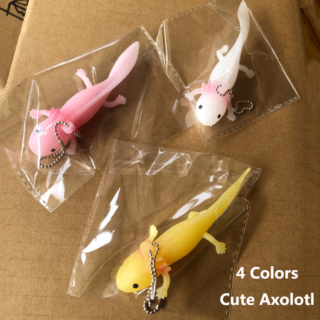 Phone Accessories Baby - Axolotl Keychain Kawaii Newt Salamander Baby