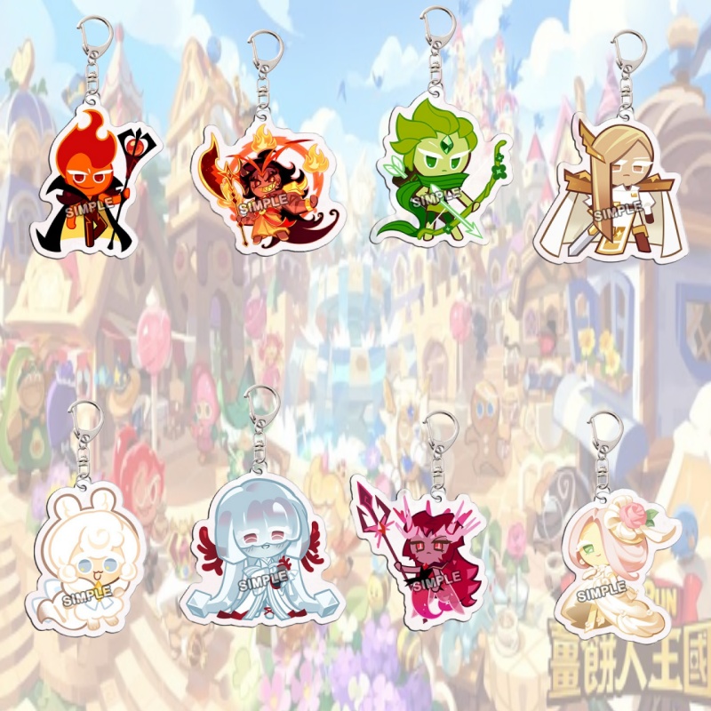 Phone Accessories Chain - Cookie Run: Kingdom 6CM Acrylic Pendant