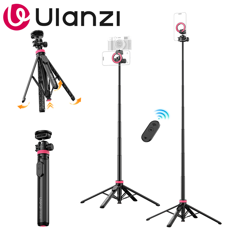 Selfie Stick Tripod - Ulanzi MT-44 M 2-in-1 Magnetic &