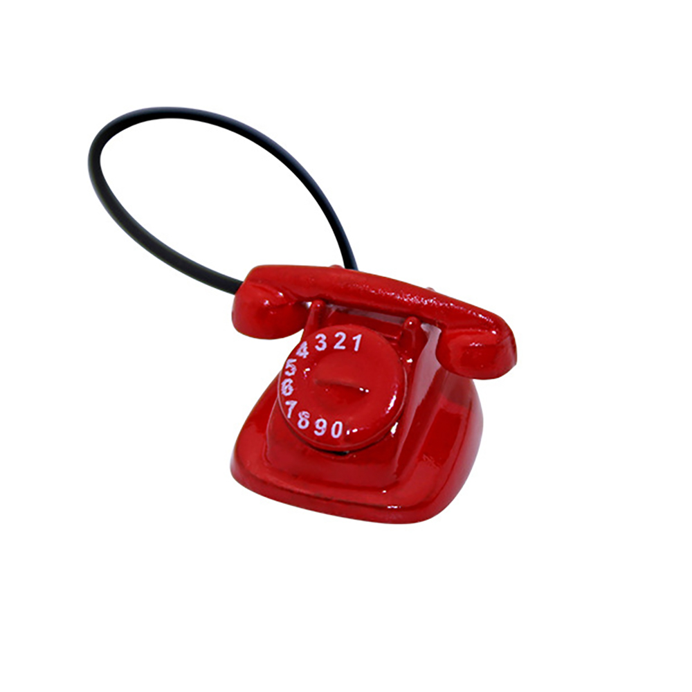 1/12 Dollhouse Miniature Metal - Phone Accessories Doll ulasan dan harga