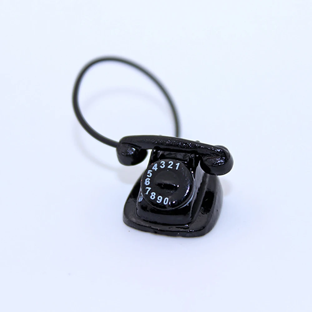 1/12 Dollhouse Miniature Metal - Phone Accessories Doll ulasan dan harga