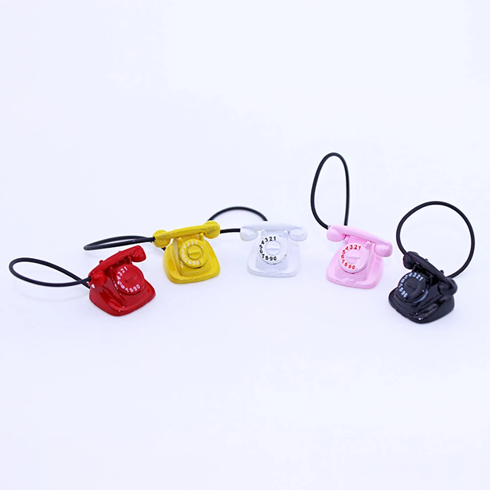 1/12 Dollhouse Miniature Metal - Phone Accessories Doll ulasan dan harga
