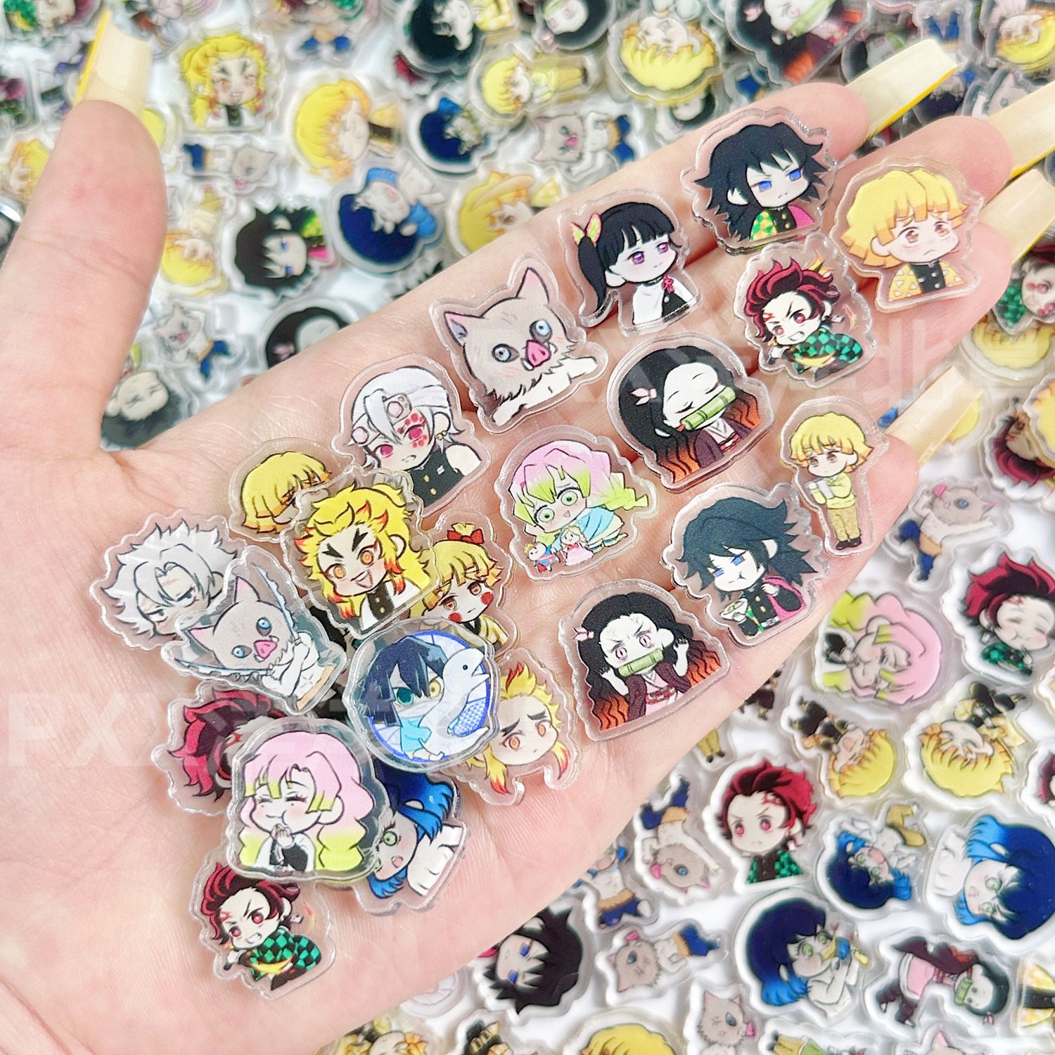 50/100Pcs 1/2cm Mini Demon Sla - Phone Accessories Diy ulasan dan harga