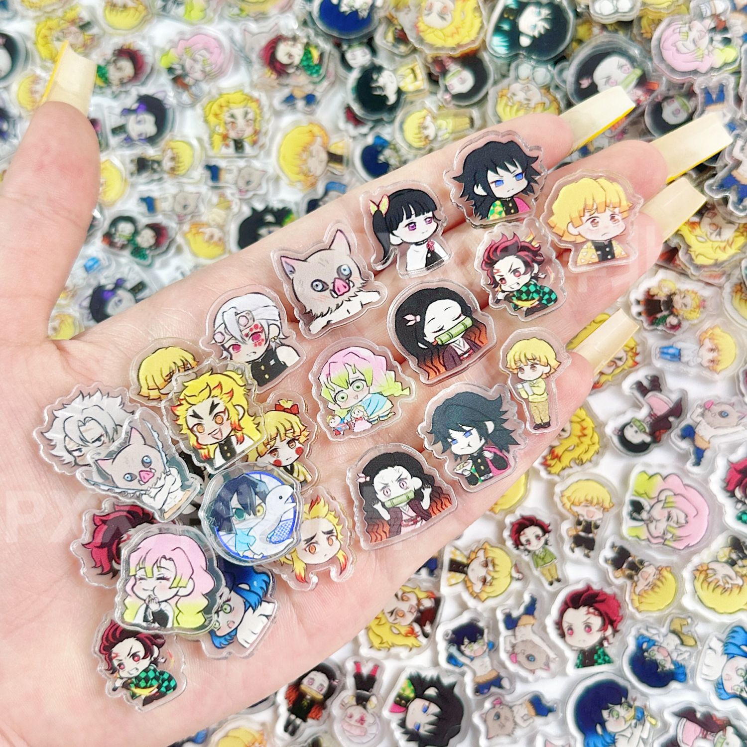 50/100Pcs 1/2cm Mini Demon Sla - Phone Accessories Diy ulasan dan harga
