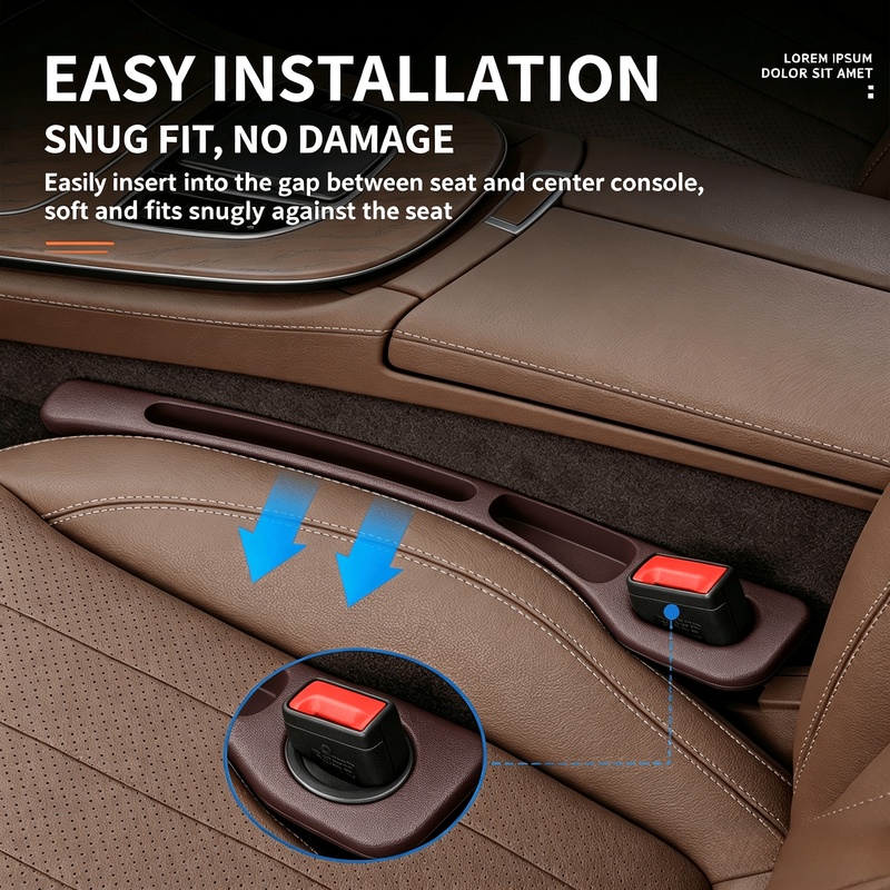 Car Seat Gap Filler Leak Proof - Phone Accessories For Car ulasan dan harga