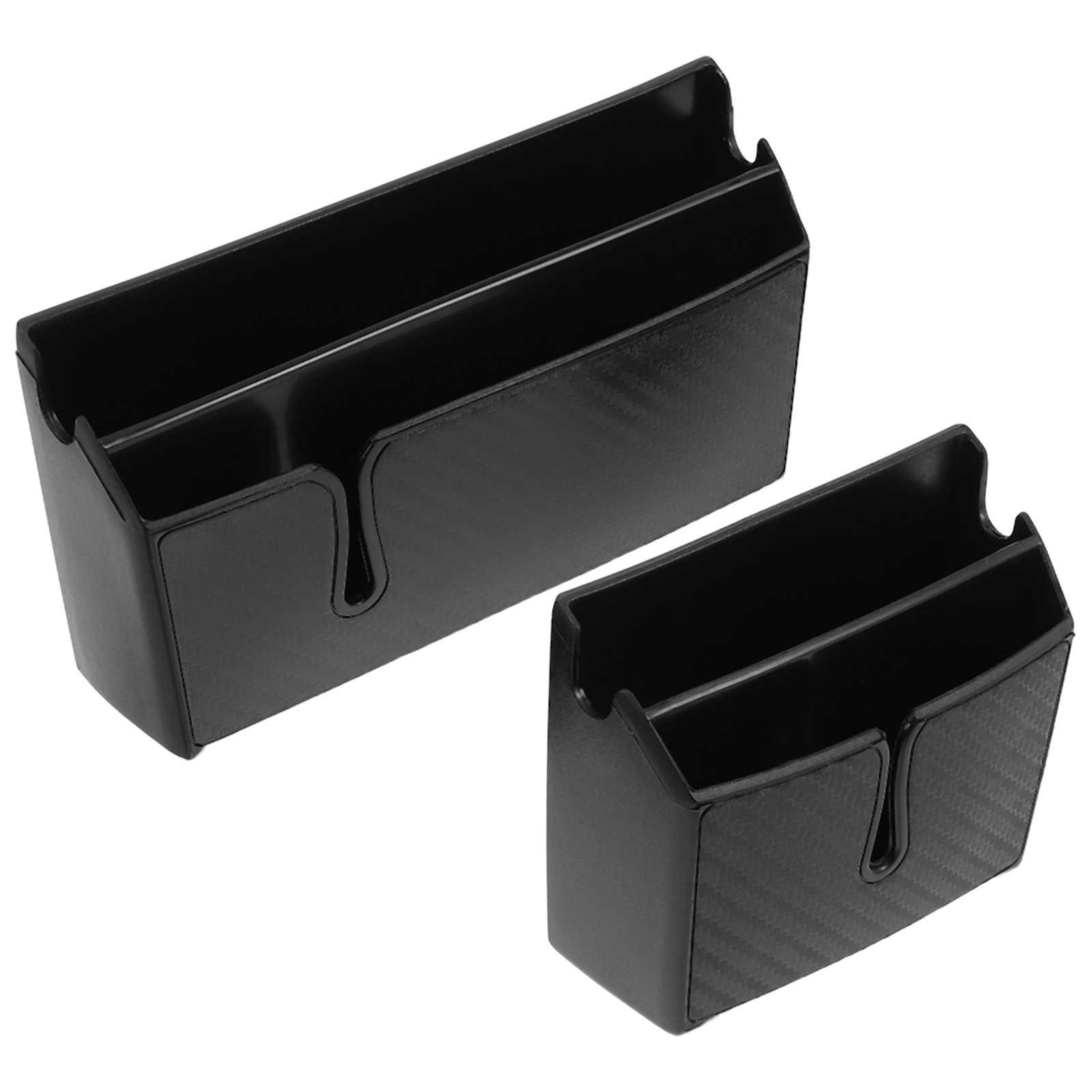 2Pcs Durable PVC Car Organizer - Phone Accessories For Car ulasan dan harga