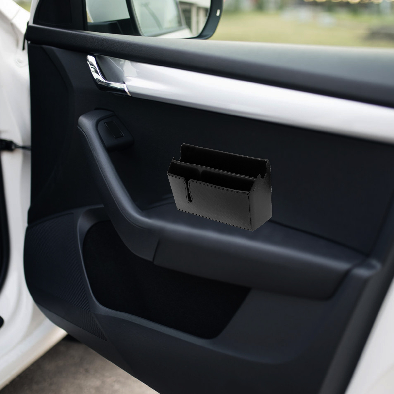 2Pcs Durable PVC Car Organizer - Phone Accessories For Car ulasan dan harga