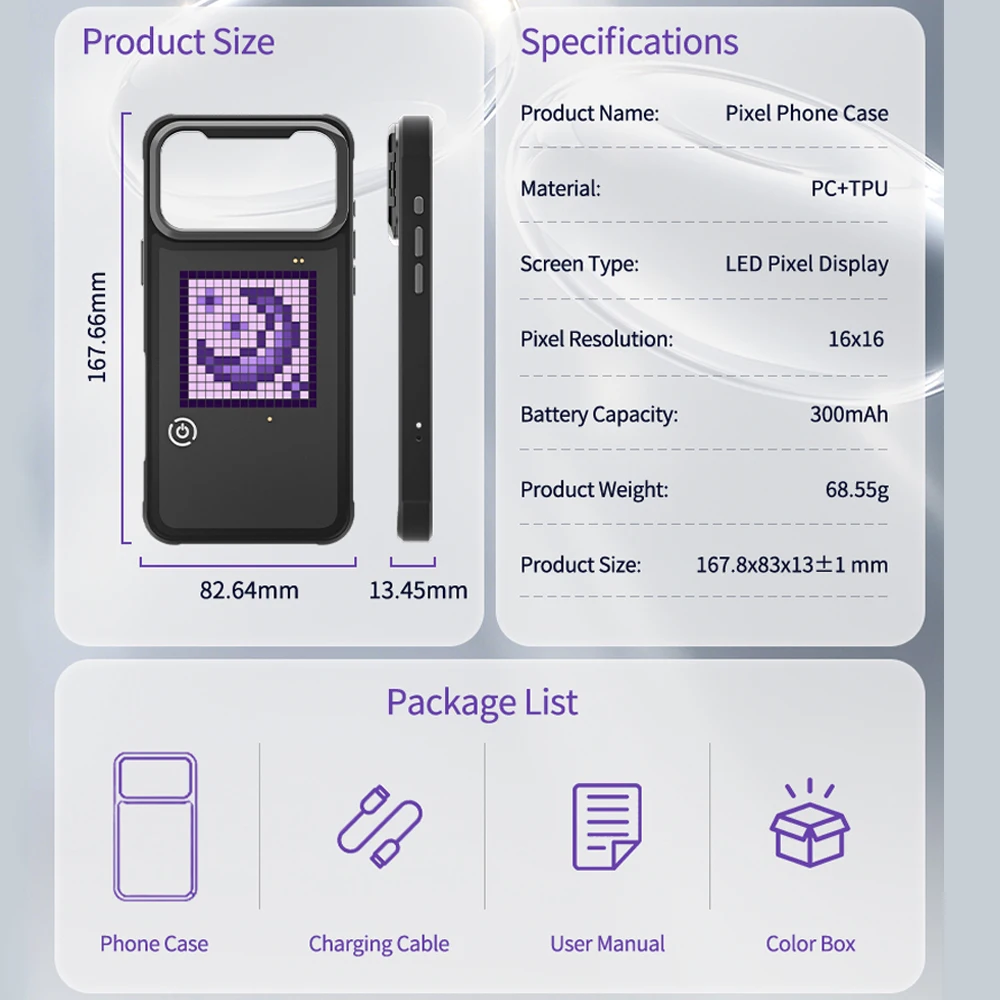 DIY Mode with APP Image Screen - Phone Accessories Diy ulasan dan harga