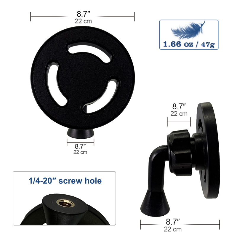 Magnetic Tripods Mount Adapter - Selfie Stick Tripod ulasan dan harga
