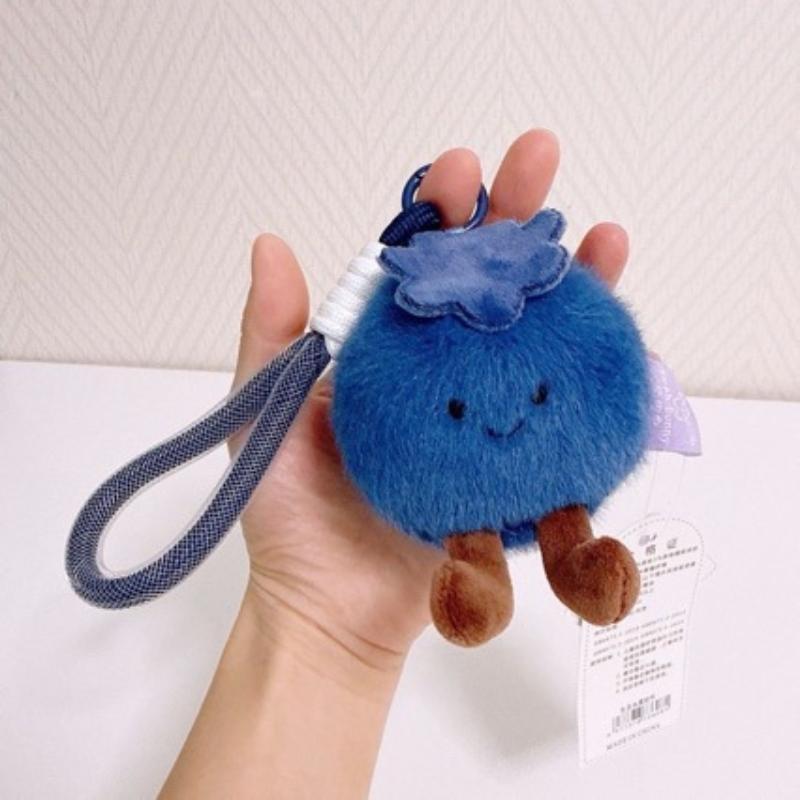2pcs Fluffy Blueberry Plush Ke - Phone Accessories Doll ulasan dan harga