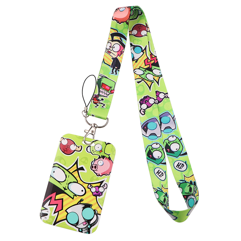 Alien Invader Zim Neck Strap L - Neck Hanging Phone Holder ulasan dan harga