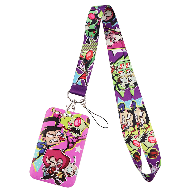 Alien Invader Zim Neck Strap L - Neck Hanging Phone Holder ulasan dan harga