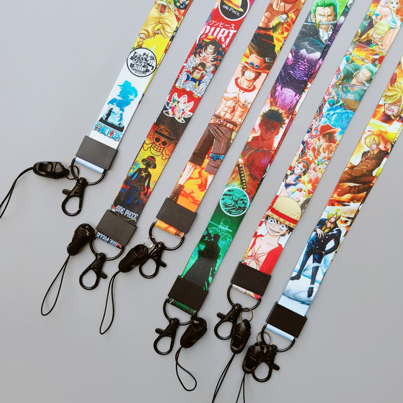 One Piece anime cartoon mobile - Neck Hanging Phone Holder ulasan dan harga