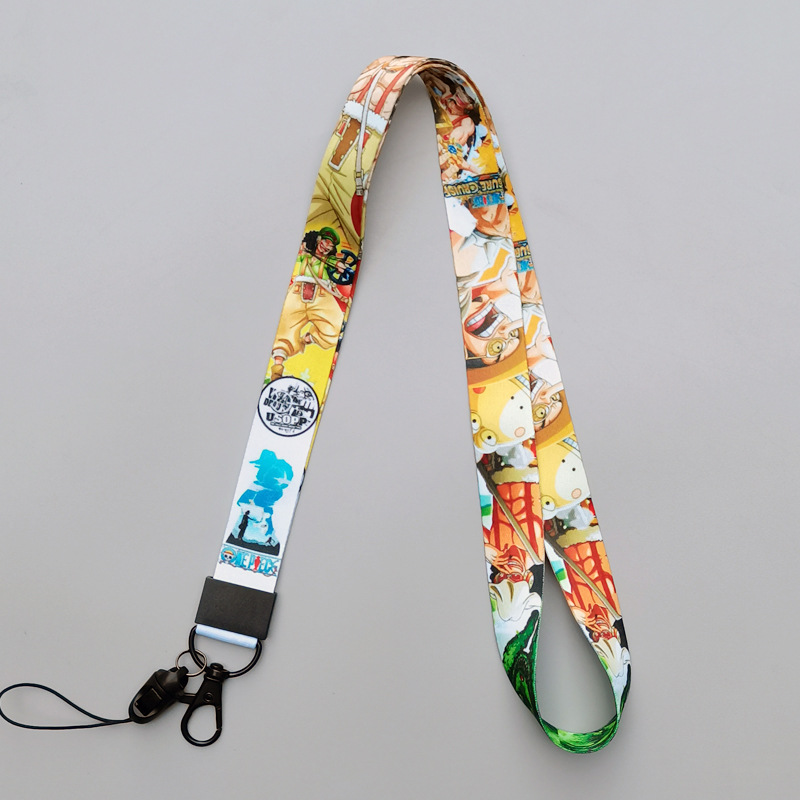 One Piece anime cartoon mobile - Neck Hanging Phone Holder ulasan dan harga