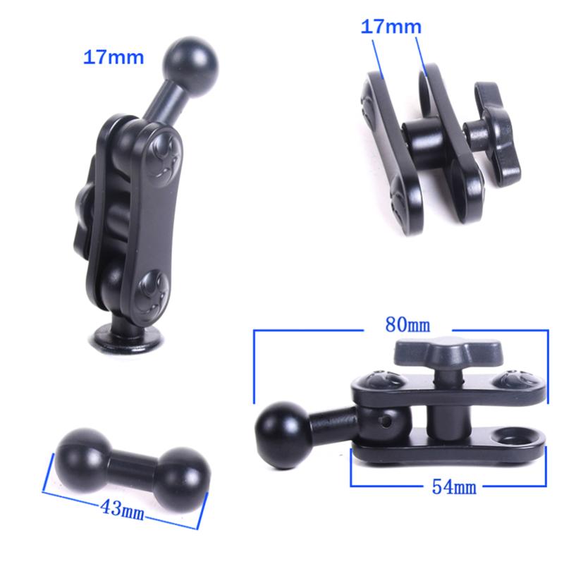 Alloy 17mm Ball Mount Extensio - Phone Accessories For Car ulasan dan harga