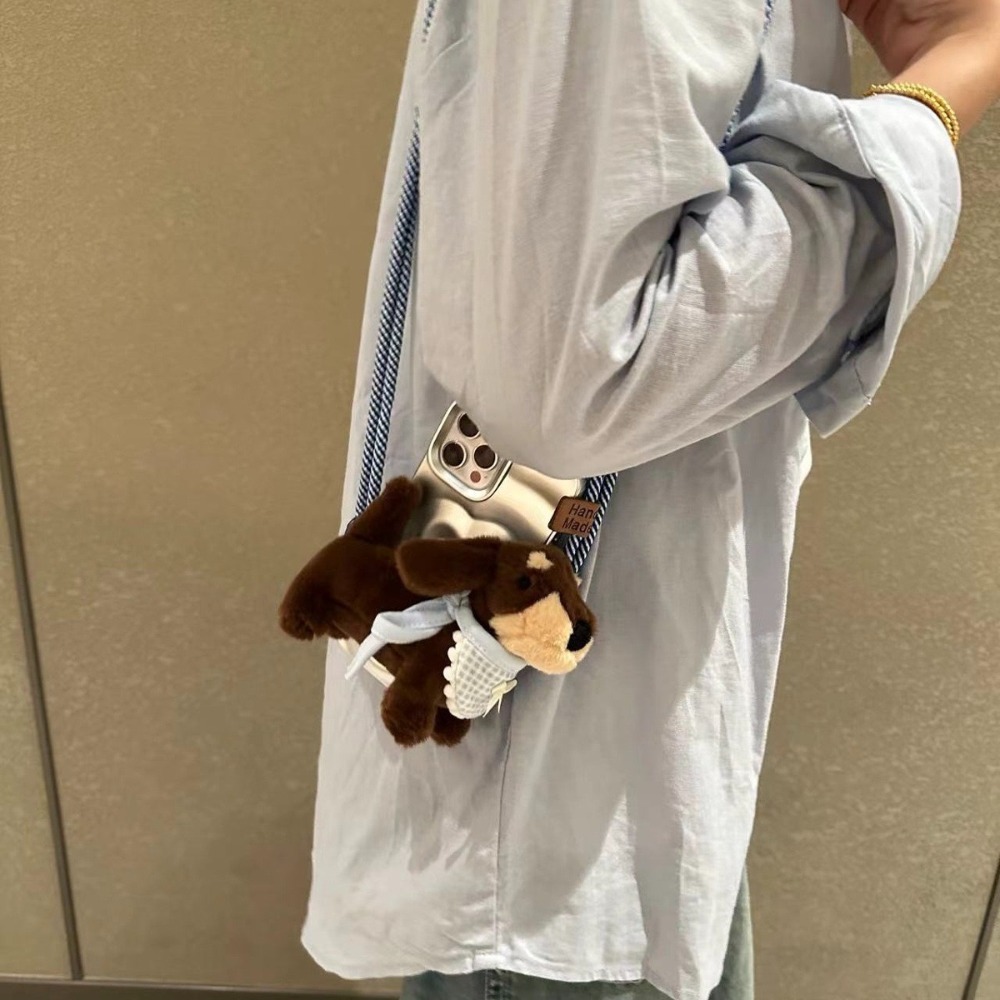 Cute Cartoon Dachshund Plush D - Phone Accessories Doll ulasan dan harga