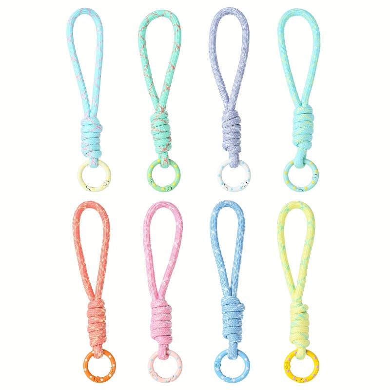 2~5pcs Colorful Braided Keycha - Phone Accessories For Car ulasan dan harga