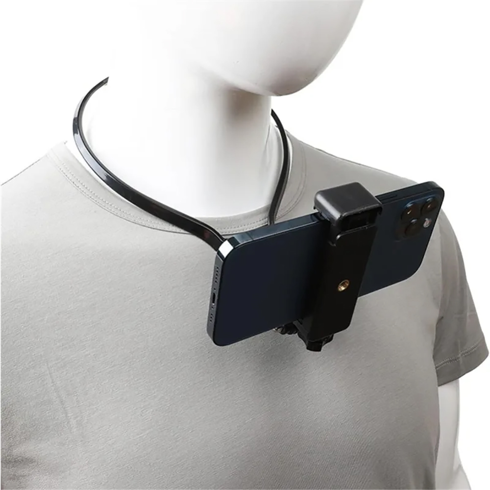 Universal Hands‑Free Neck‑Hang - Neck Hanging Phone Holder ulasan dan harga