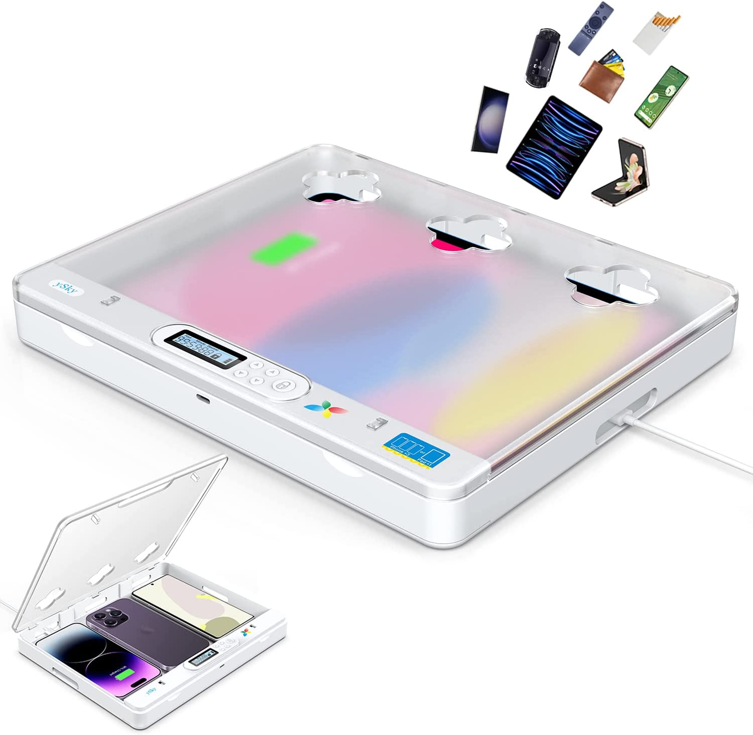 Timer Lock Box for iPad IPhone - Phone Accessories Baby ulasan dan harga