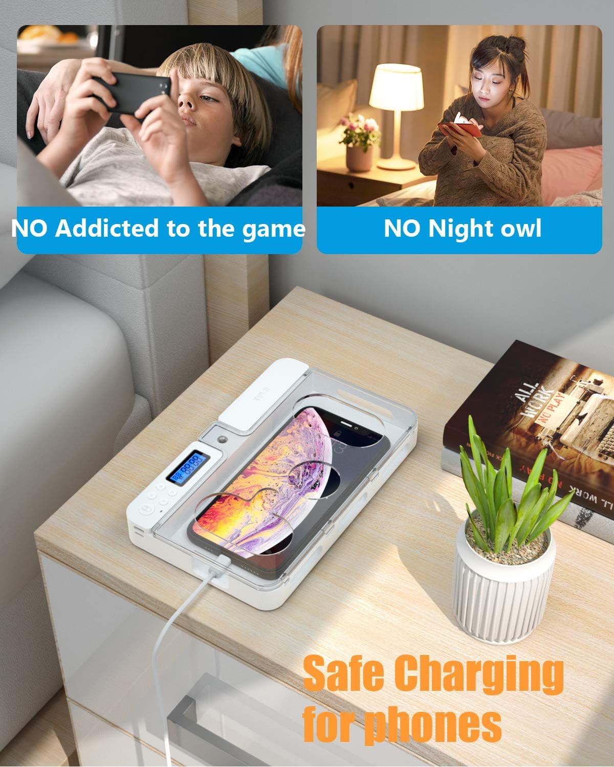Timer Lock Box for iPad IPhone - Phone Accessories Baby ulasan dan harga