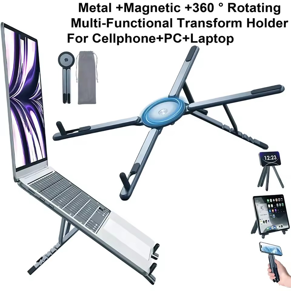 Portable Magnetic Phone Holder - Selfie Stick Tripod ulasan dan harga