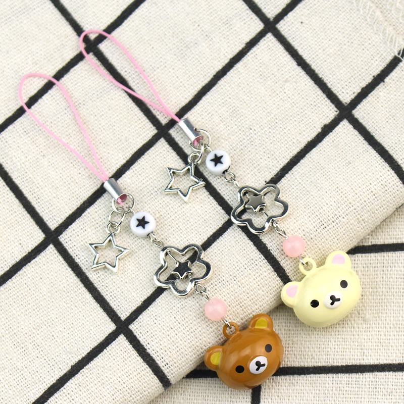Cute Rilakkumas Series Fashion - Phone Accessories Chain ulasan dan harga