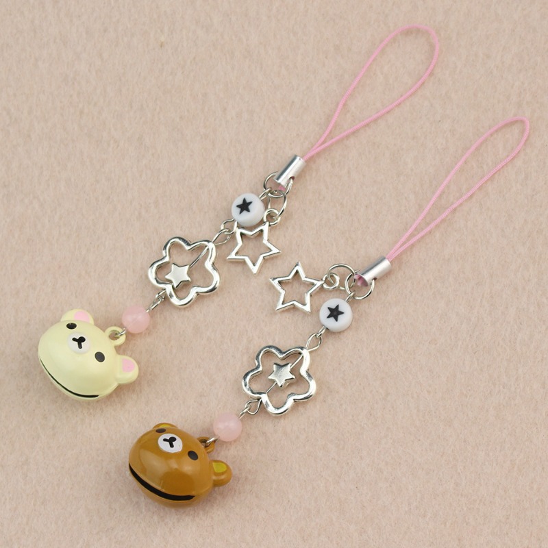 Cute Rilakkumas Series Fashion - Phone Accessories Chain ulasan dan harga