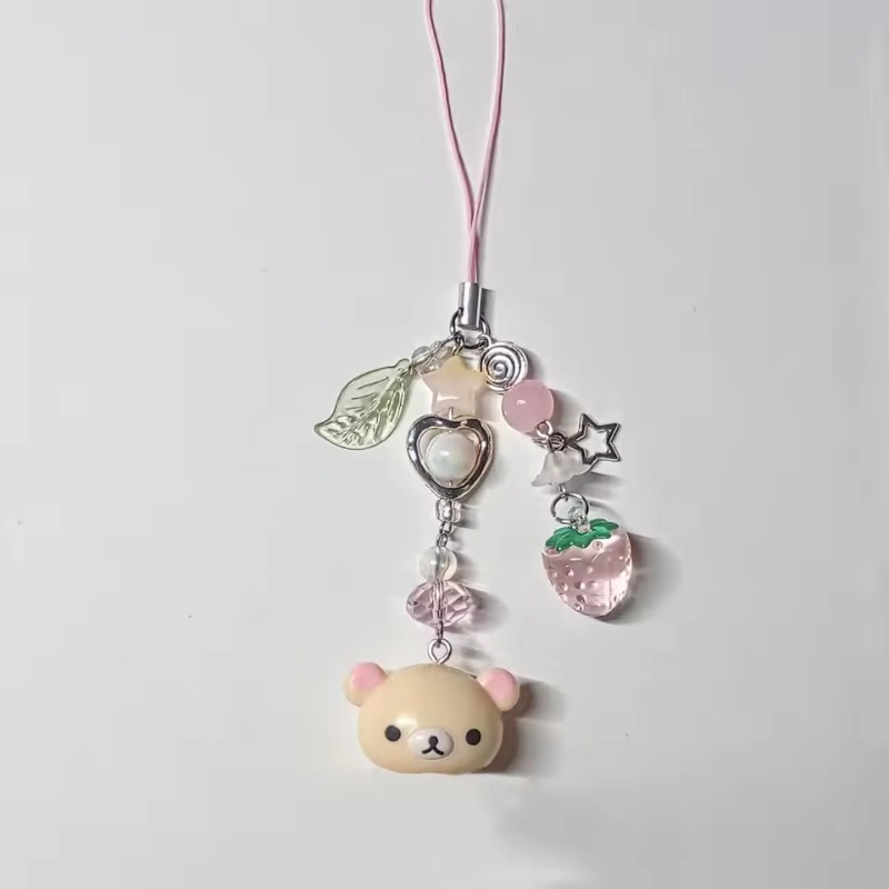 Cute Rilakkumas Series Fashion - Phone Accessories Chain ulasan dan harga
