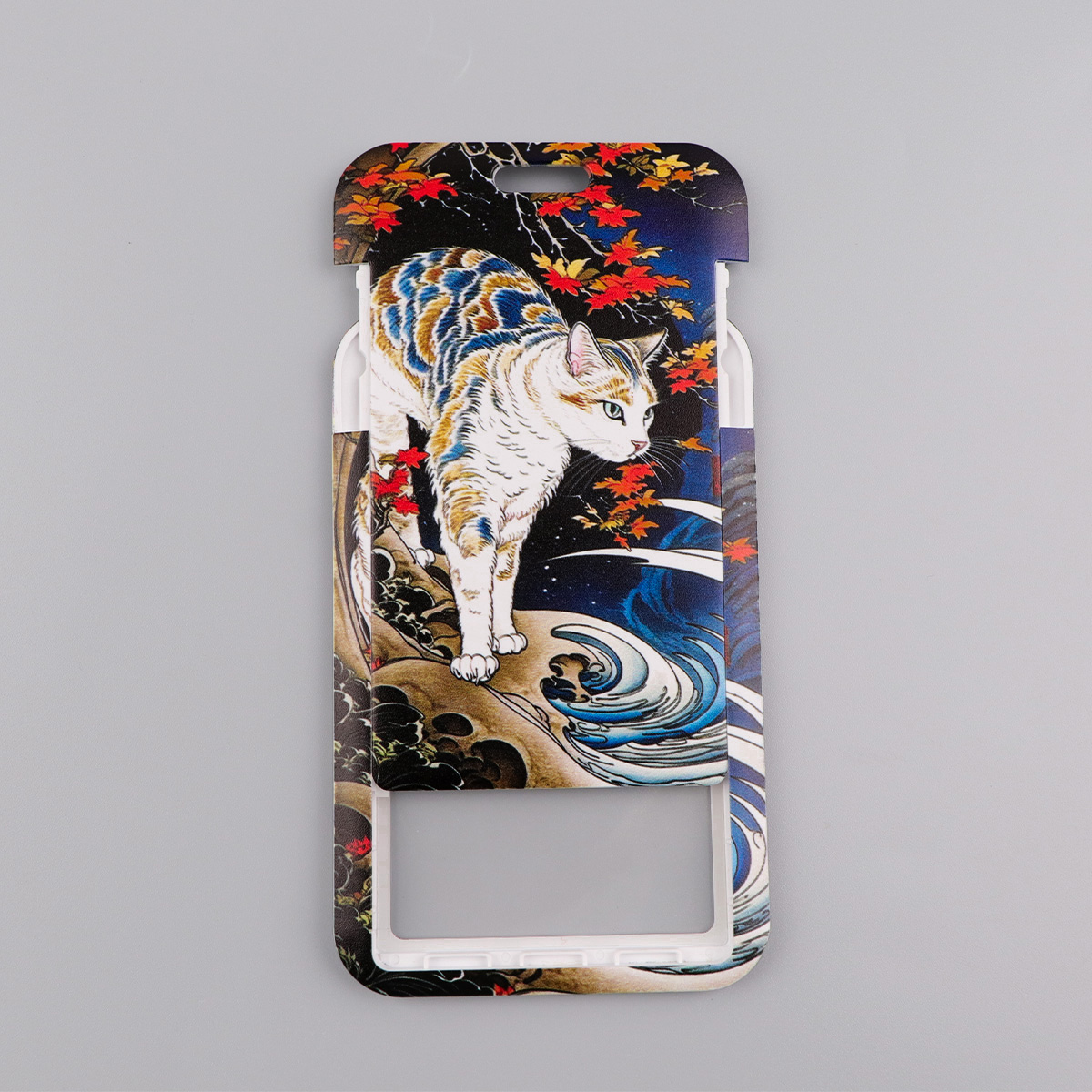 LX1584 Retro Japanese Painting - Neck Hanging Phone Holder ulasan dan harga
