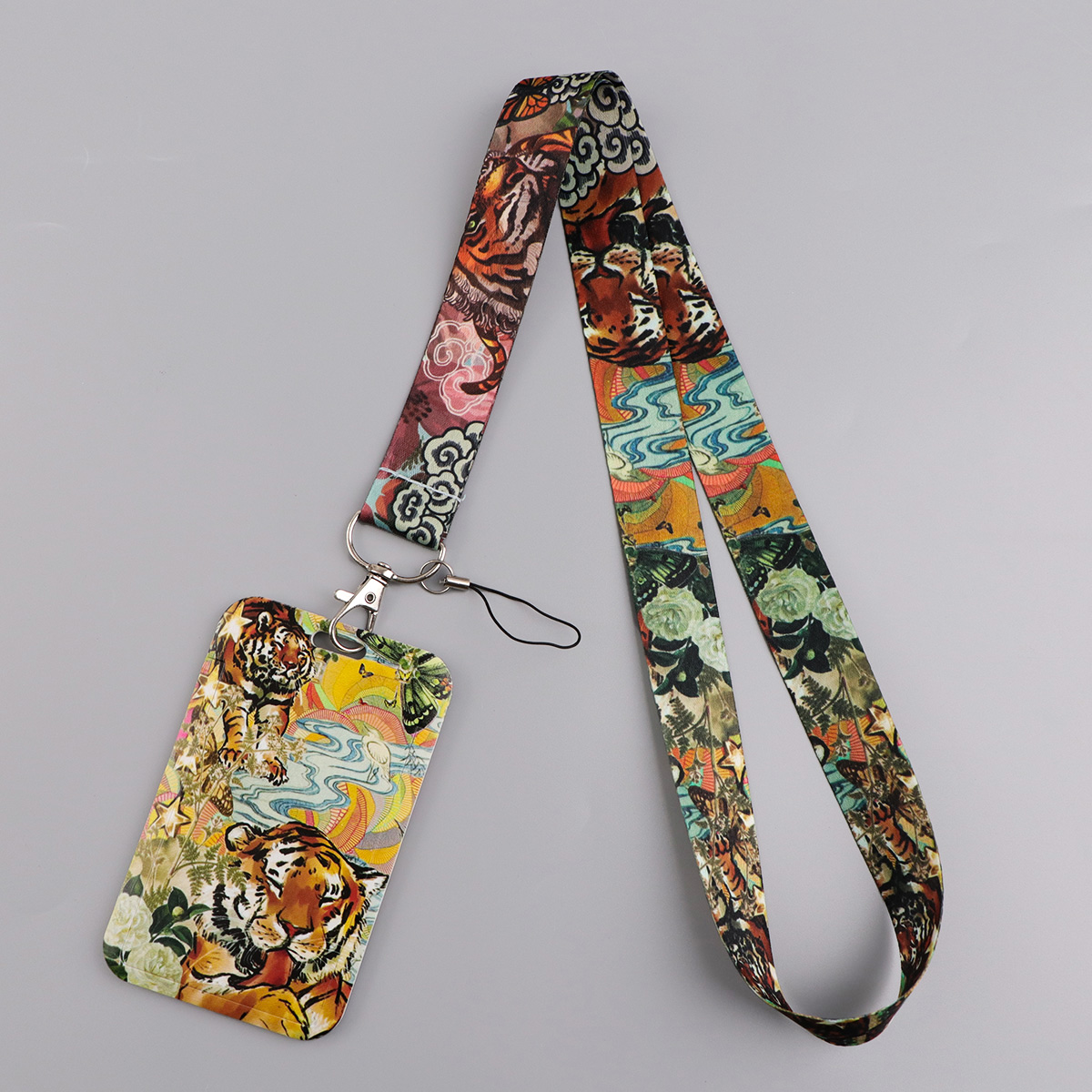 LX1584 Retro Japanese Painting - Neck Hanging Phone Holder ulasan dan harga