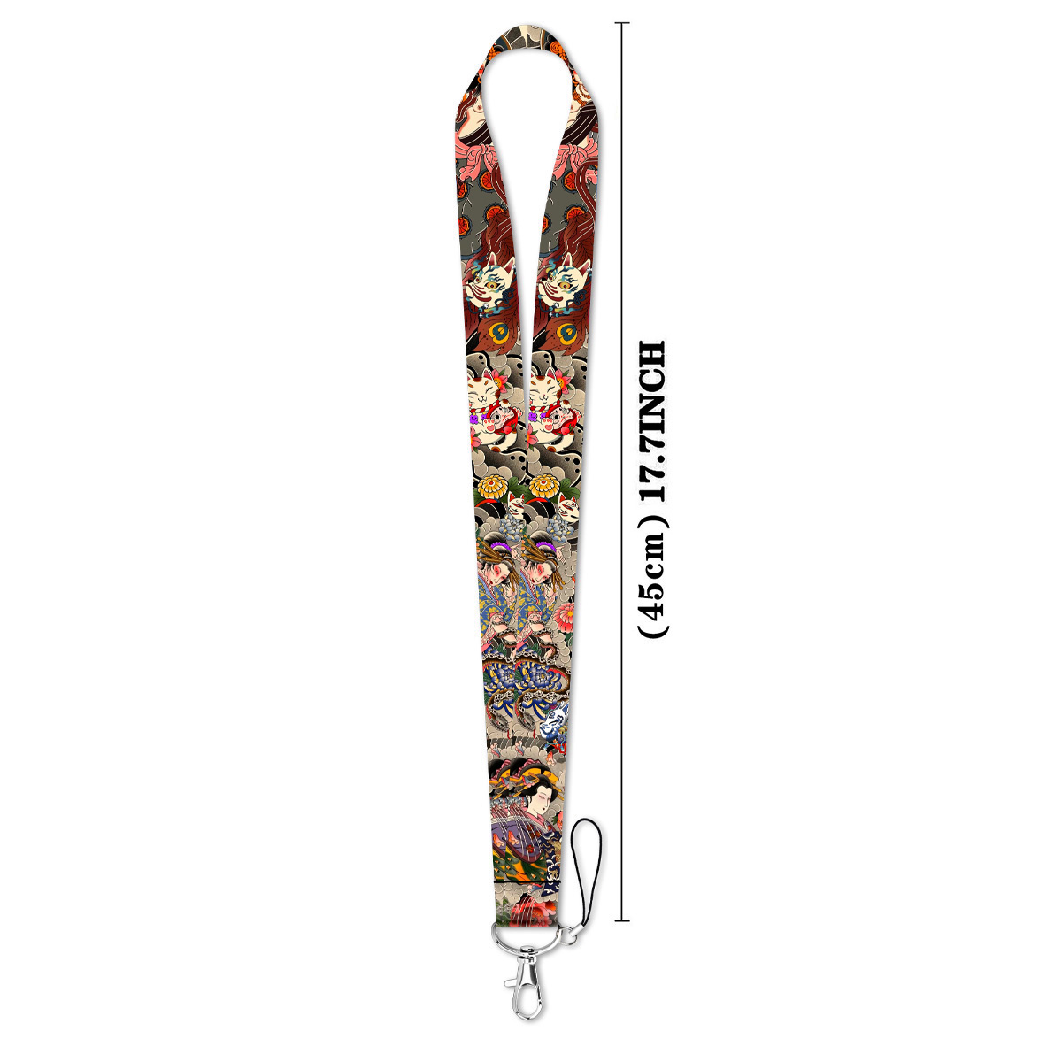 LX1584 Retro Japanese Painting - Neck Hanging Phone Holder ulasan dan harga