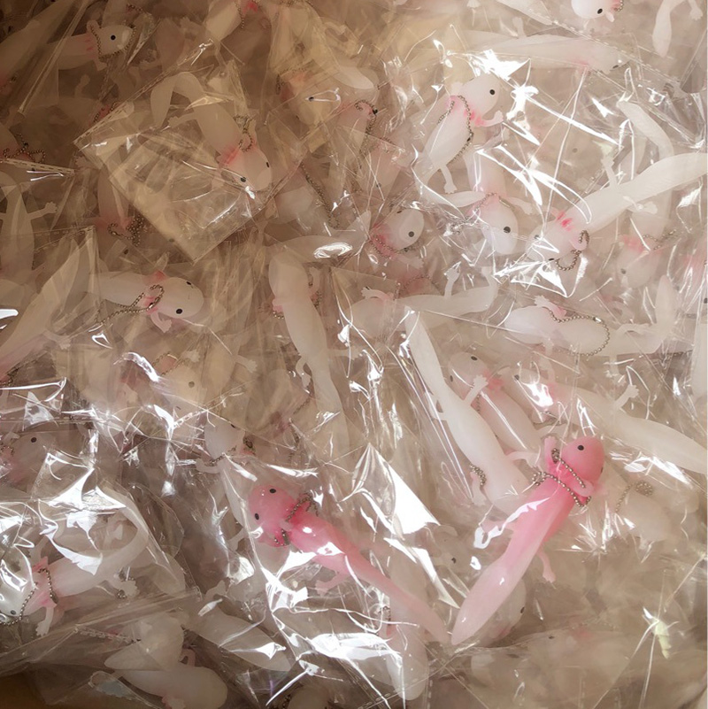 Axolotl Keychain Kawaii Newt S - Phone Accessories Baby ulasan dan harga