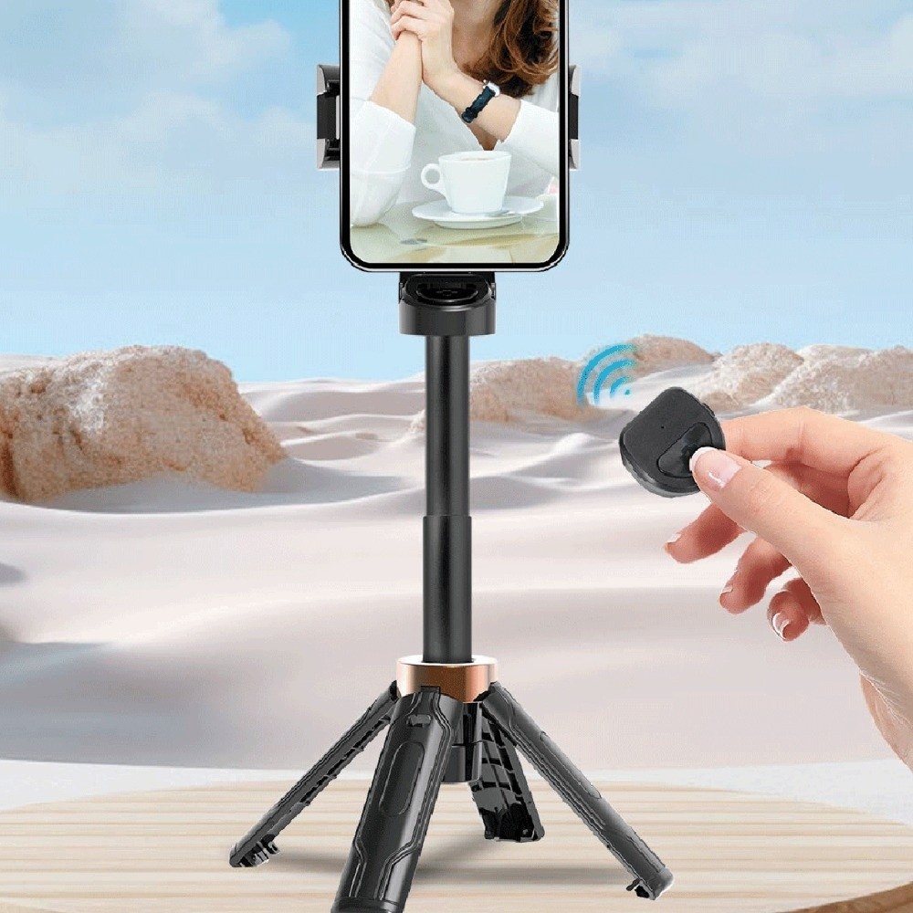 3 in 1 Mini Telescopic Selfie  - Selfie Stick Tripod ulasan dan harga