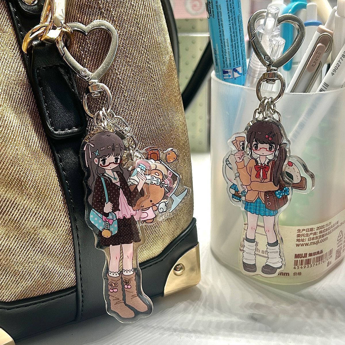 Cute Girl Aesthetic Acrylic Ph - Phone Accessories Cute ulasan dan harga
