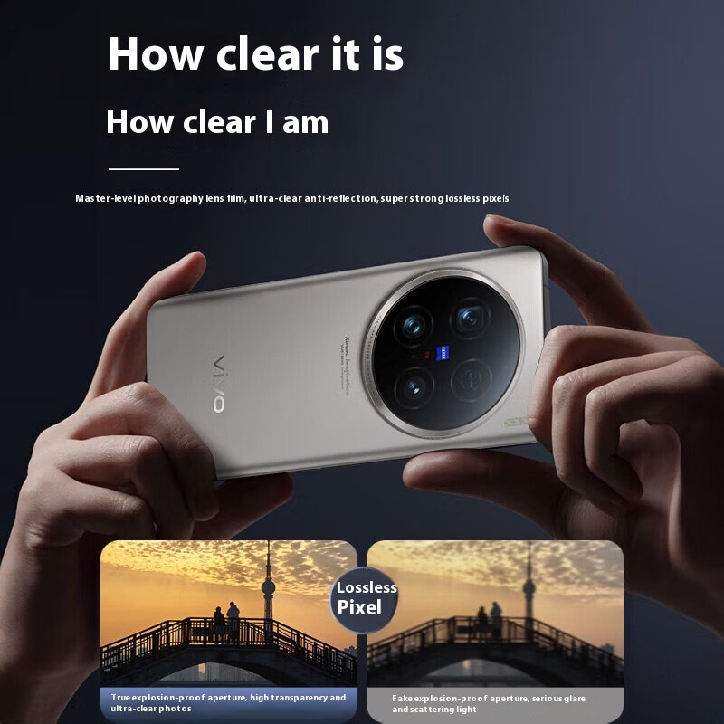 Full Glue Camera Lens Tempered - Vivo X200 ulasan dan harga