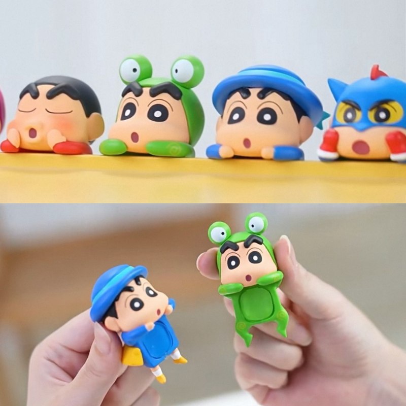 6pcs Anime Figure Xiaoxin Scre - Phone Accessories Doll ulasan dan harga