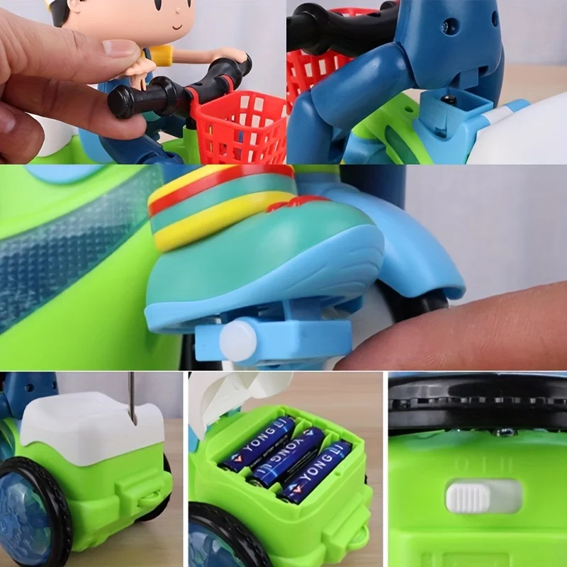 Music Stunt Cool Tricycle Car  - Phone Accessories Baby ulasan dan harga