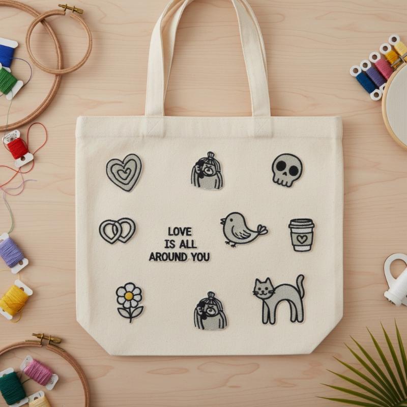 1Set Heart Cat Skull Birds Emb - Phone Accessories Diy ulasan dan harga