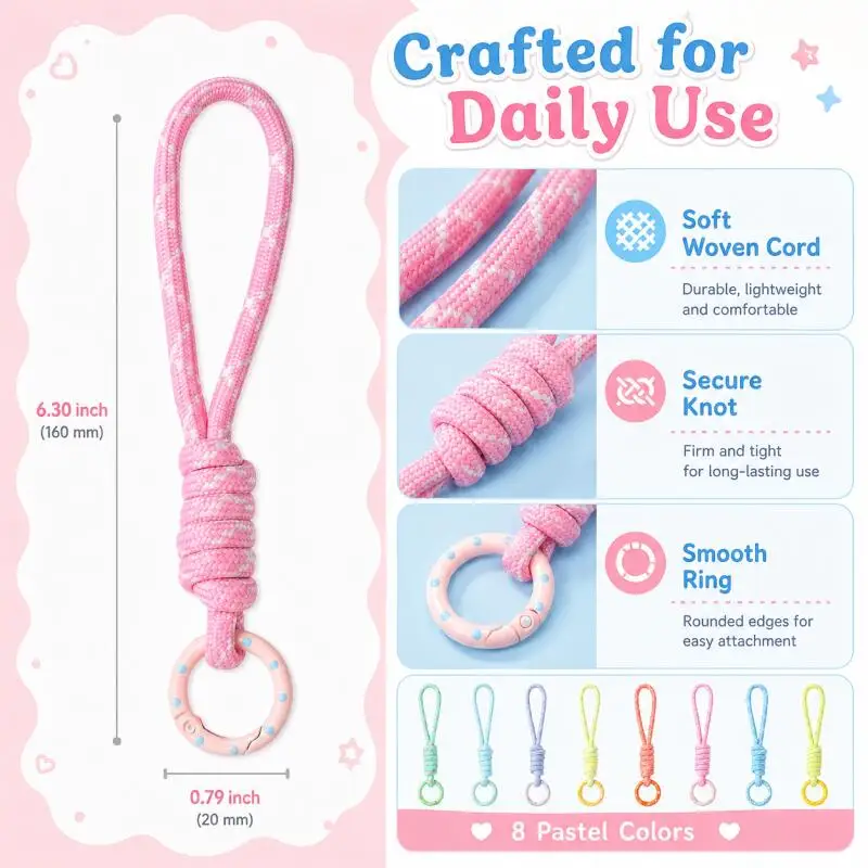 Hand Woven Keychain For Mobile - Phone Accessories For Car ulasan dan harga