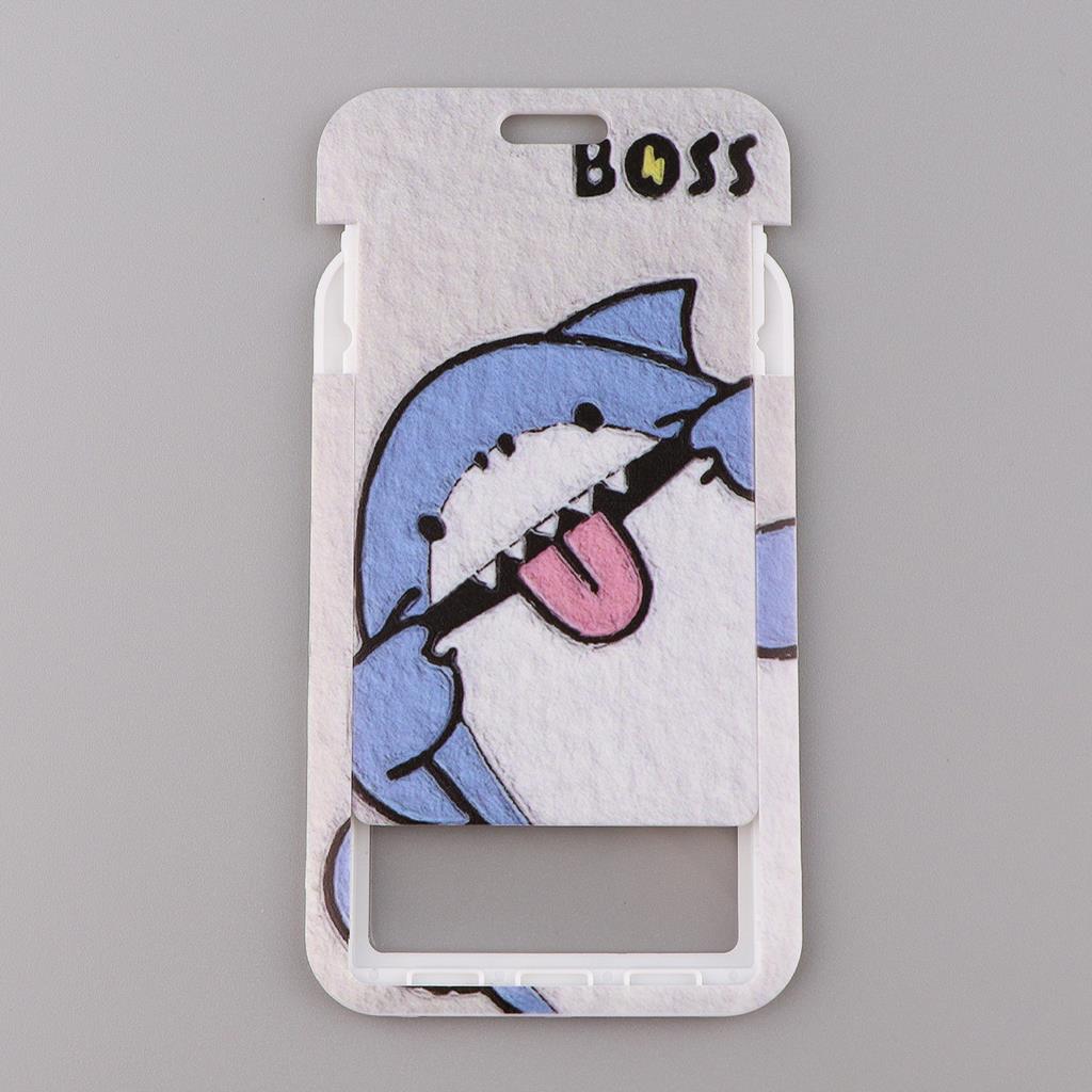 Cute Cow Credential Holder Zeb - Neck Hanging Phone Holder ulasan dan harga