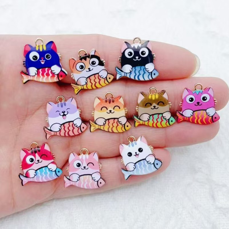 10pcs cross-border cartoon cut - Phone Accessories Diy ulasan dan harga