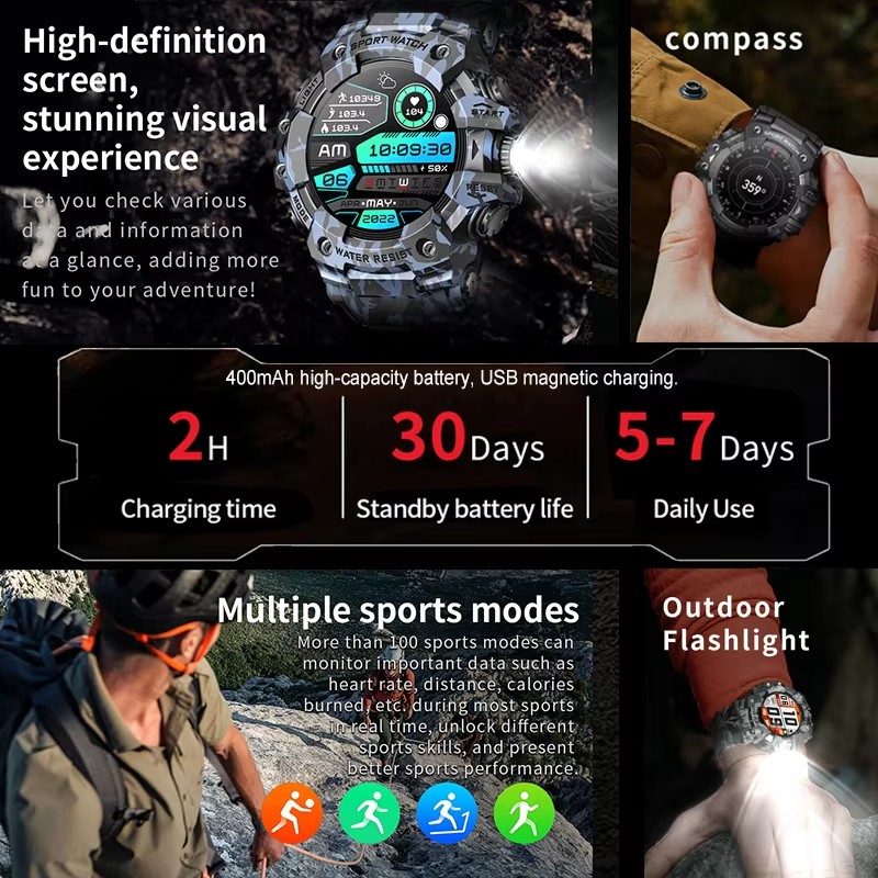 2026 Smart Watch Sport Outdoor - Phone Zone Accessories & Repair Photos ulasan dan harga
