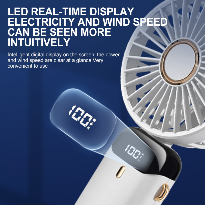 Handheld Mini Fan Wireless USB - Neck Hanging Phone Holder ulasan dan harga