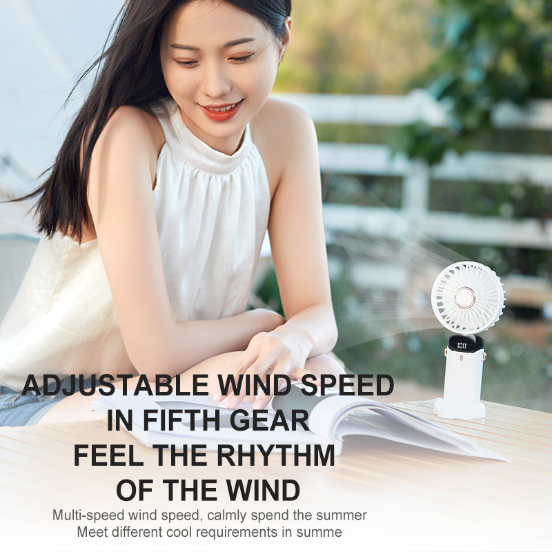 Handheld Mini Fan Wireless USB - Neck Hanging Phone Holder ulasan dan harga