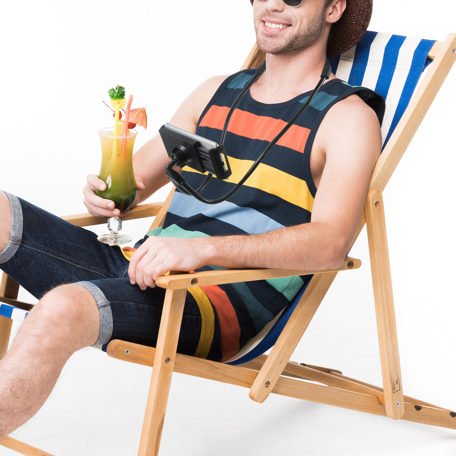 Universal Hanging Neck Lazy Ph - Neck Hanging Phone Holder ulasan dan harga