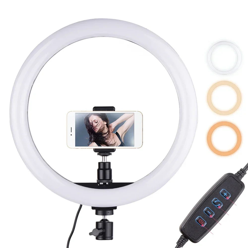 Ring Light Dimmable LED Studio - Selfie Stick Tripod ulasan dan harga